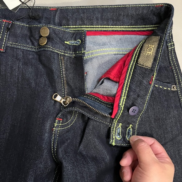 NWT - Ice Iceberg x DC Comics Women’s Mini Flared Jeans - Size 27, 29 -Very Rare - Picture 5 of 11